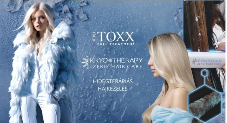 HAIR TOXX Kryo Therapy: hidegterápiás hajkezelés